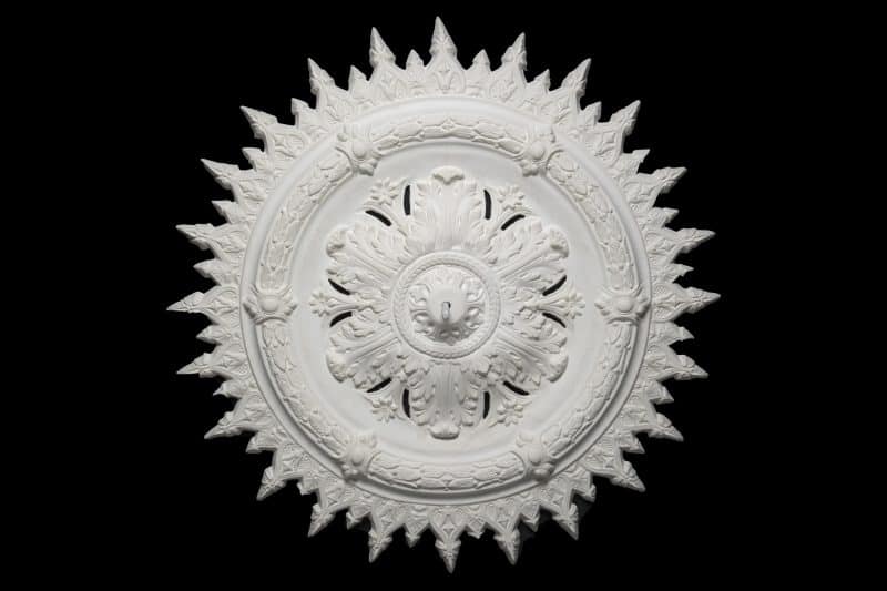 CCR-02V / R220V Fringed Acanthus Rose Vented