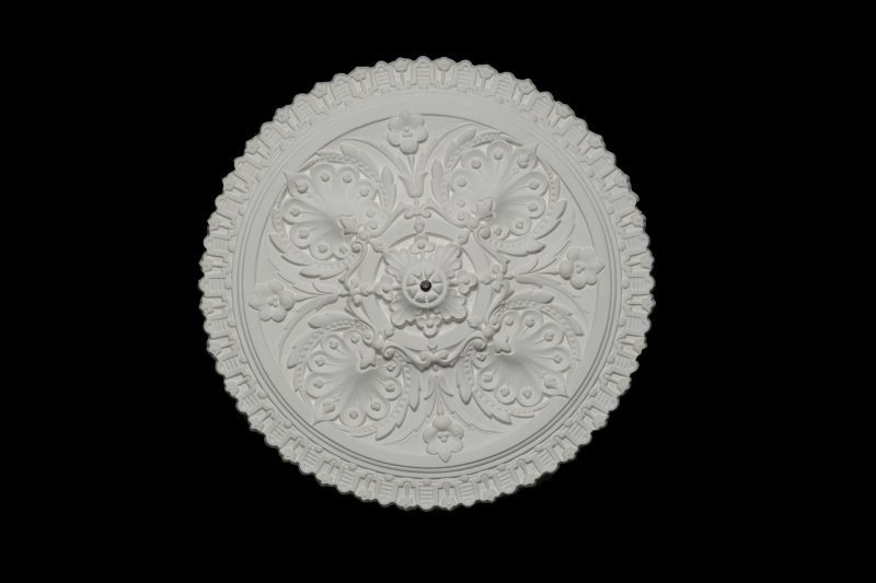 CCR-10P / R340S Victorian Fan Flat Rose Solid