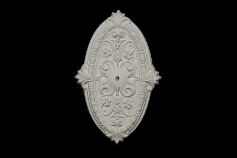 CCR-13P / R448S Egg and Dart Oval Rose Solid