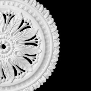 CCR-16V / R375V Laura / Tri Branched Ceiling Rose Vented - Image 4