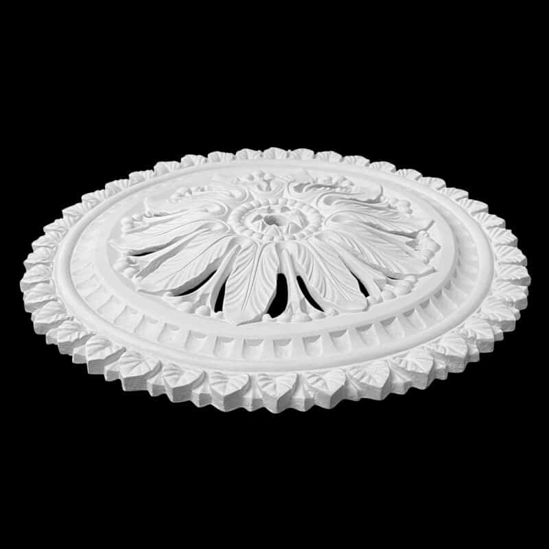 CCR-16V / R375V Laura / Tri Branched Ceiling Rose Vented - Image 3
