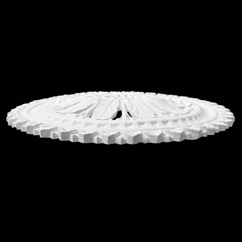 CCR-16V / R375V Laura / Tri Branched Ceiling Rose Vented - Image 2