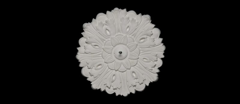 CCR-25P / R402S Sunflower Ceiling Rose Solid