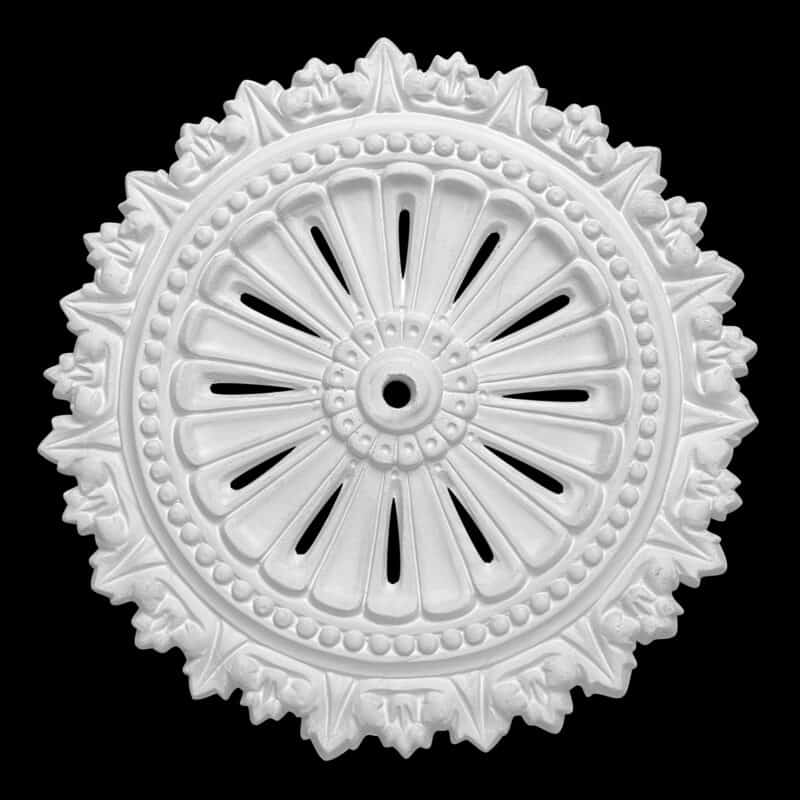CCR-26V / R383V Fluted Wheel Ceiling Rose Vented