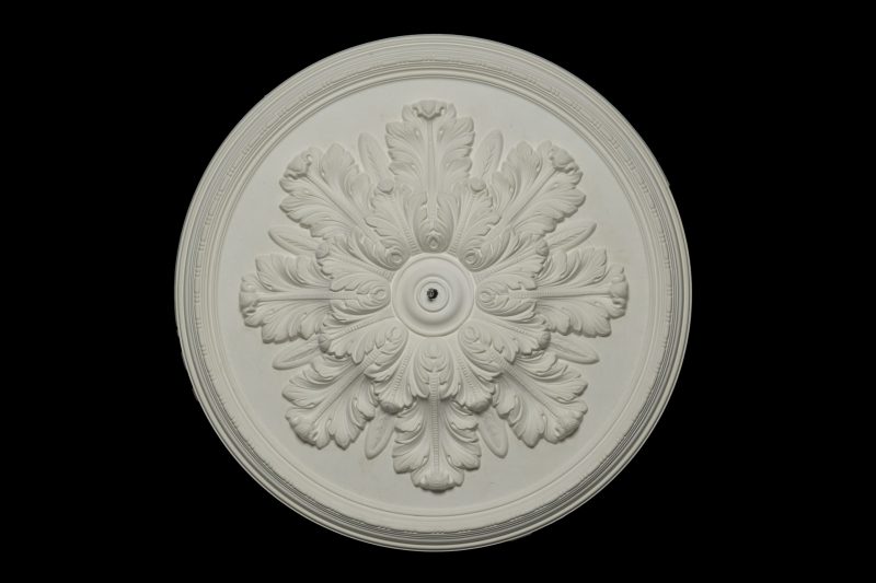 CCR-29AP / R484BS Medium Plume Ceiling Rose Solid