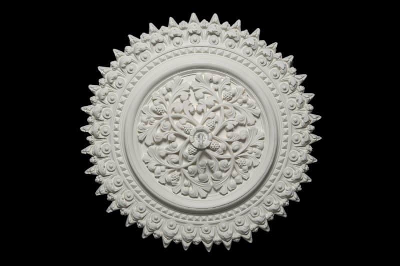 CCR-49P / R238S Berry Fruit Vine Ceiling Rose Solid