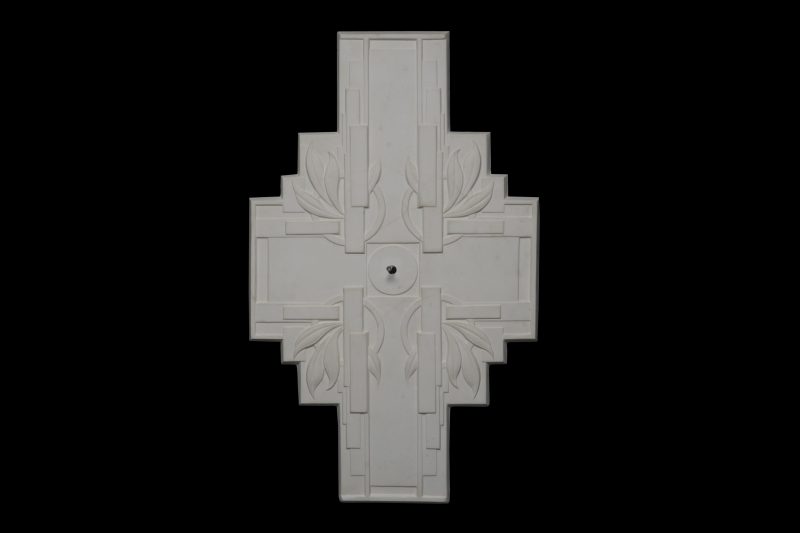 CCR-53P / R536S Gum Leaf Ceiling Rose Solid