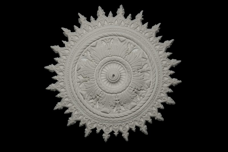 CCR-58P Rope and Spike Ceiling Rose Solid