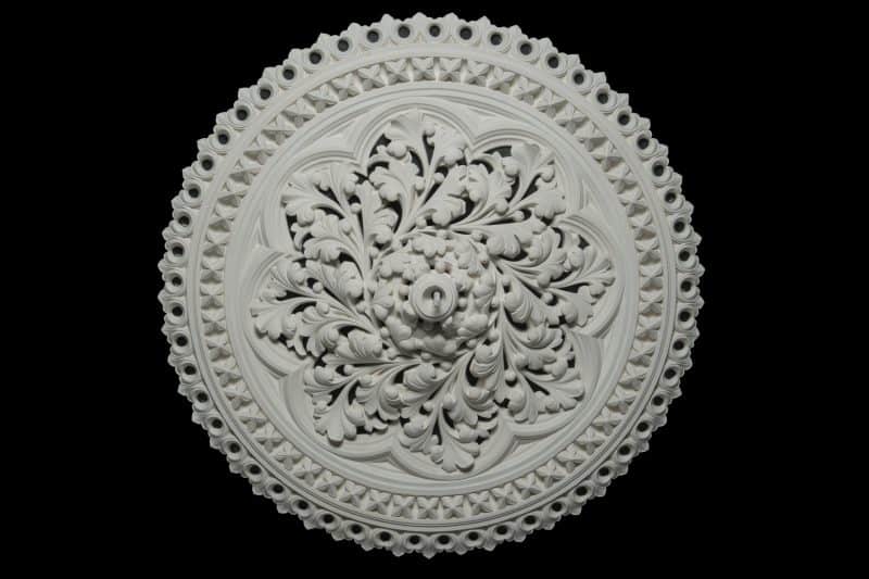 CCR-65V / R014V Frilled Canterbury Ceiling Rose Vented