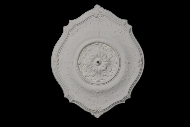 CCR-74P / R490S Semi-Square Aerial Ceiling Rose Solid