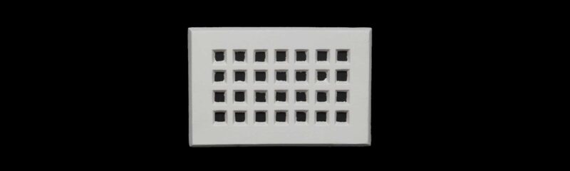CCV-03B Seven Row Grid Wall Vent