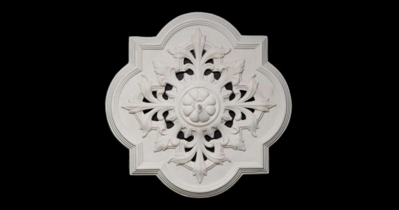 CCR-46V / R475V JH Cross Ceiling Rose Vented