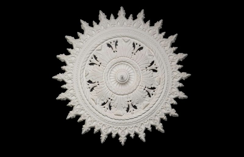 CCR-58V Rope and Spike Ceiling Rose Vented