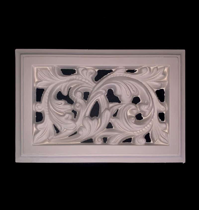 CCV-23A Leaf Trellis with Step Frame Wall Vent