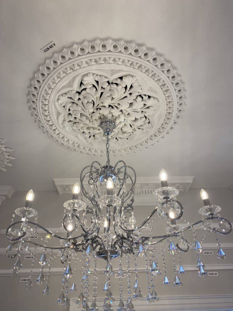 LS-11-10 Boemia 10 light Chrome Crystal Chandelier