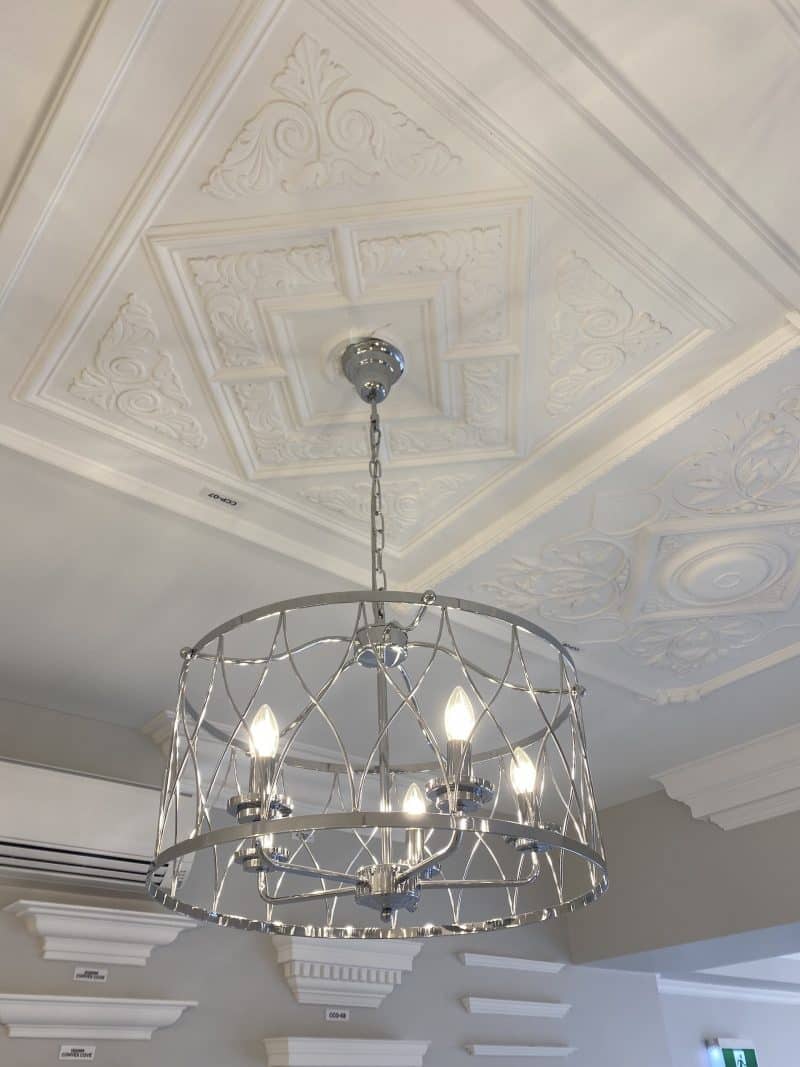 LS-31 Tolina 5 light Chrome Chandelier