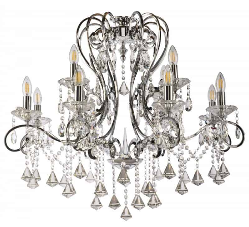 Boemia 8+4 Chandelier