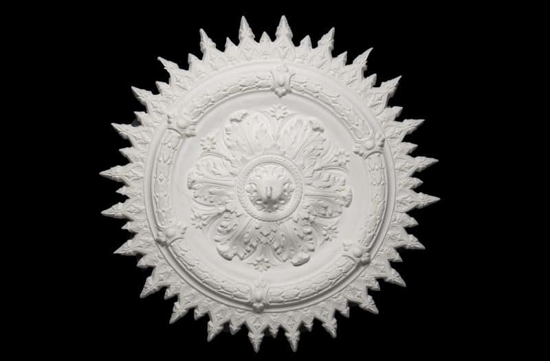 CCR-02P / R220S Fringed Acanthus Rose Solid