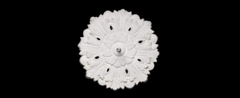 CCR-25V / R02V Sunflower Ceiling Rose Vented