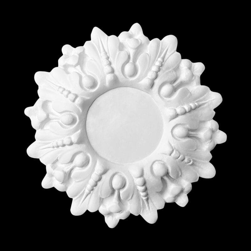 RCH-109S Small Tulip Frame Ceiling Rose Solid