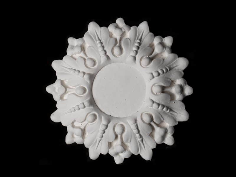 RCH-109S Small Tulip Frame Ceiling Rose Solid - Image 3