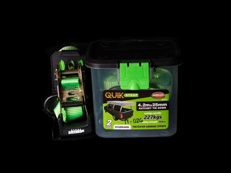 TT-026 Rachet Tie Down 25mm x 4.2 2 Packet