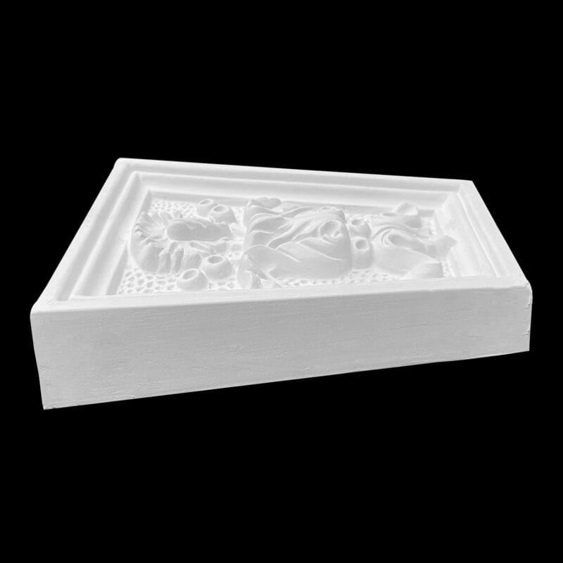 K07 / CCKS-03 Large Ornate Thistle and Gumnut Keystone - Image 2