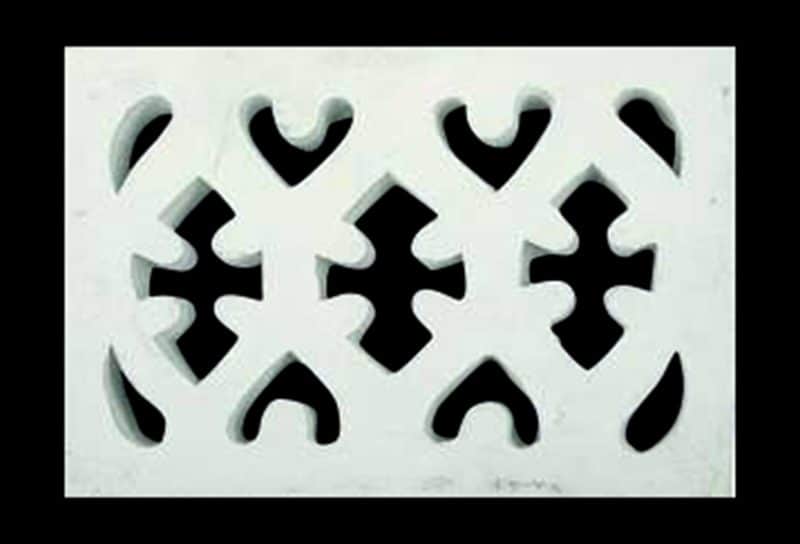 BV02 Small Villa Concrete Wall Vent