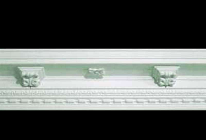 C237B - Georgian Dentil Block & Flower