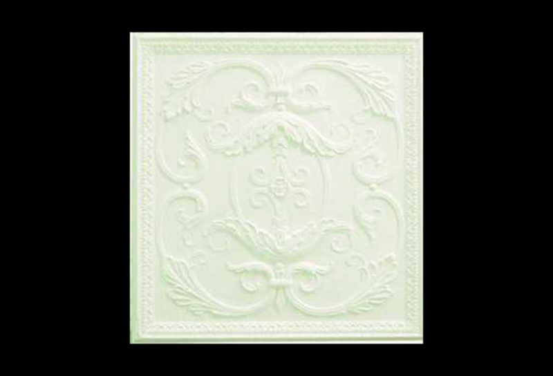 R019S Art Nouveau Ceiling Rose Panel Solid