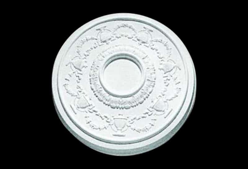 R159S Placor Urn Ceiling Rose Solid