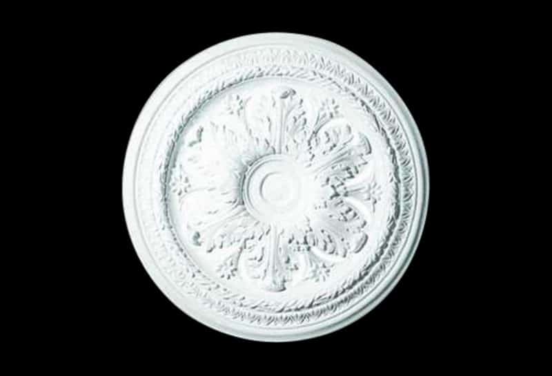 R246V - Plain Acanthus Rose Vented