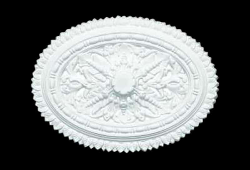 R452V - Medallion B&R Oval Rose Vented