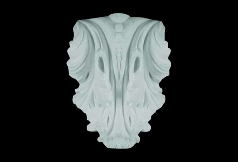 T29 Voluptuous Six Dot Curled Leaf Truss