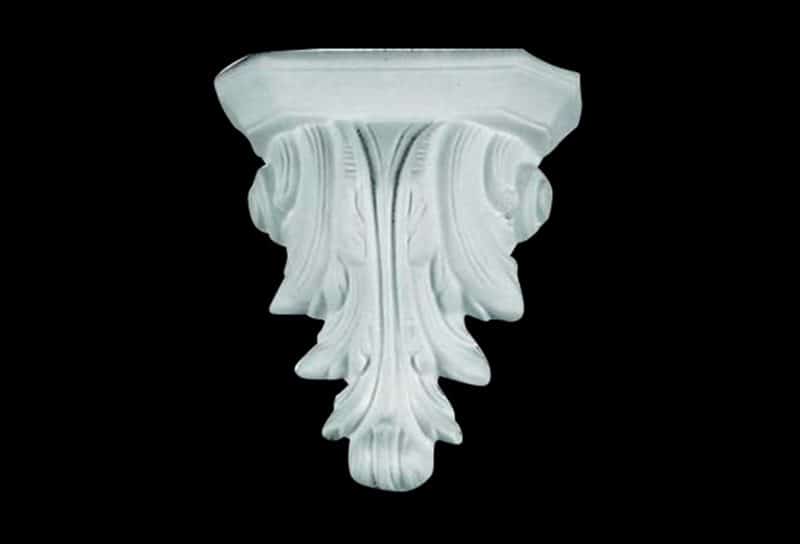 Curled Acanthus Leaf Truss with Cap 160mm x 145mm x 60mm