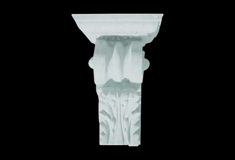 Acanthus Truss with Bullnose Cap 220mm x 210mm x 180mm