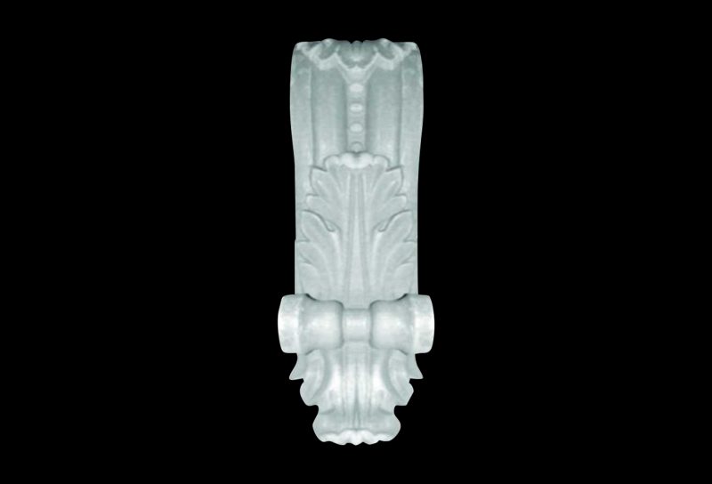 T87 Four Ball, Leaf and Scroll Truss