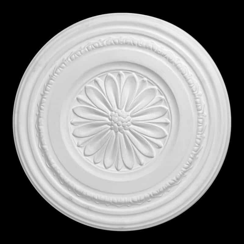 R370S Daisy Regency Ceiling Rose Solid