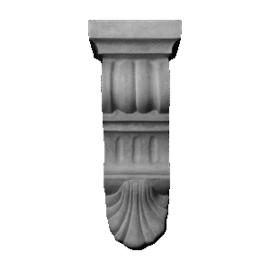 Buckley Truss with Cap in Cement