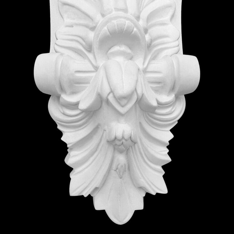 Decorative Leaf and Flower Scroll Truss 290mm x 133mm x 70mm - Image 4