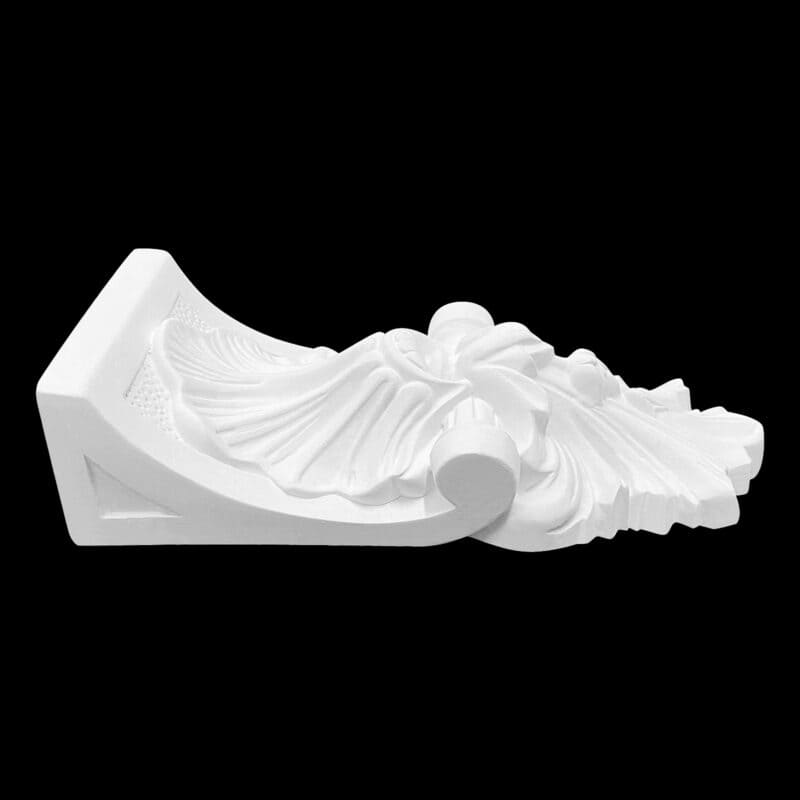 Decorative Leaf and Flower Scroll Truss 290mm x 133mm x 70mm - Image 3