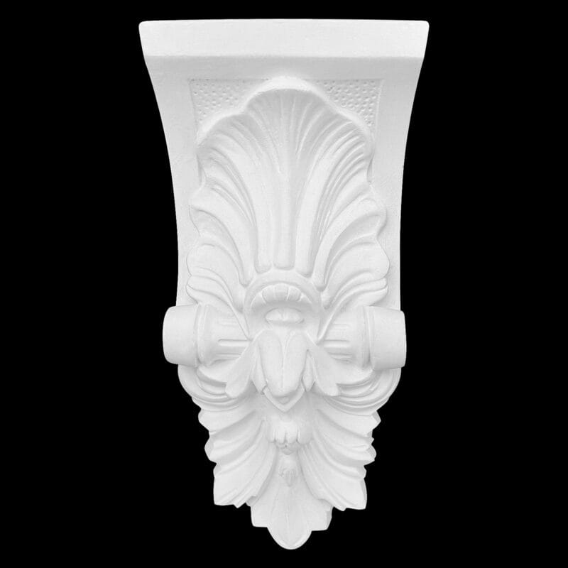 Decorative Leaf and Flower Scroll Truss 290mm x 133mm x 70mm - Image 2