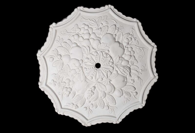 R379S Small Fruit Ceiling Rose Solid