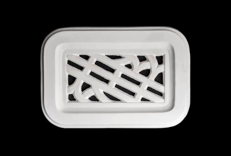 V16 Art Deco Fan Wall Vent