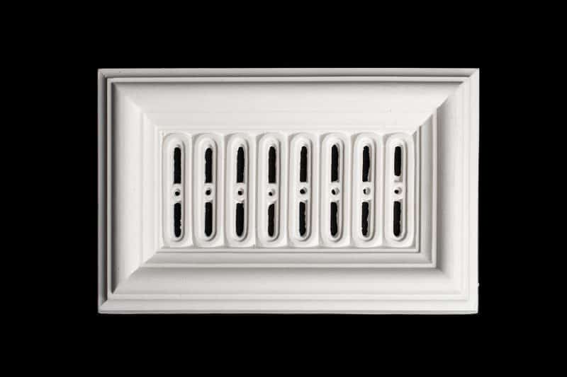 V30 Small Seven Grid and Dot Framed Wall Vent