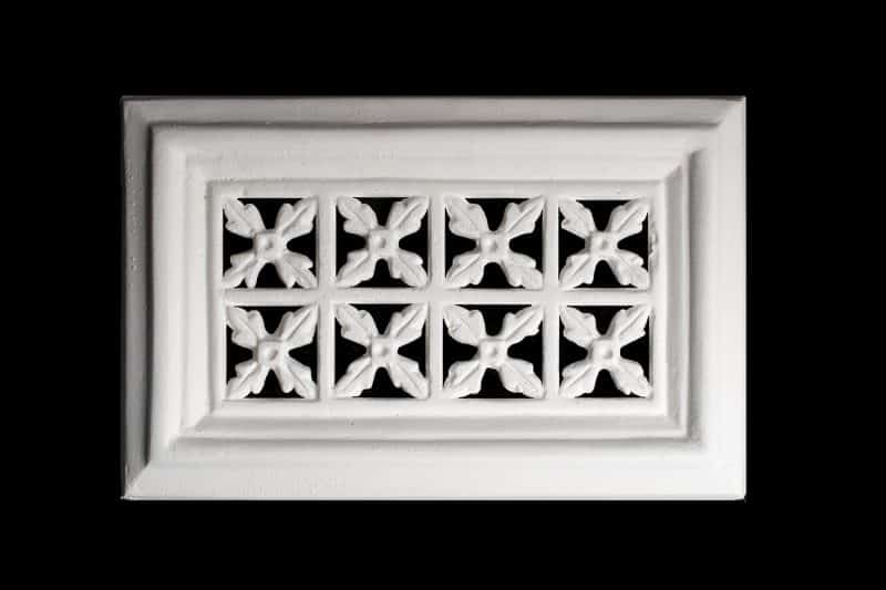 V32 Eight Star Plaster Wall Vent