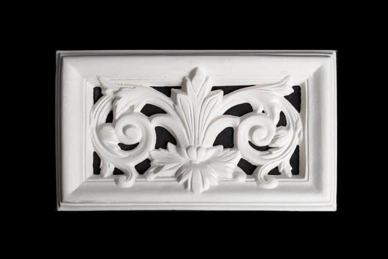 V45 Medium Plume Fleur de Lys Wall Vent
