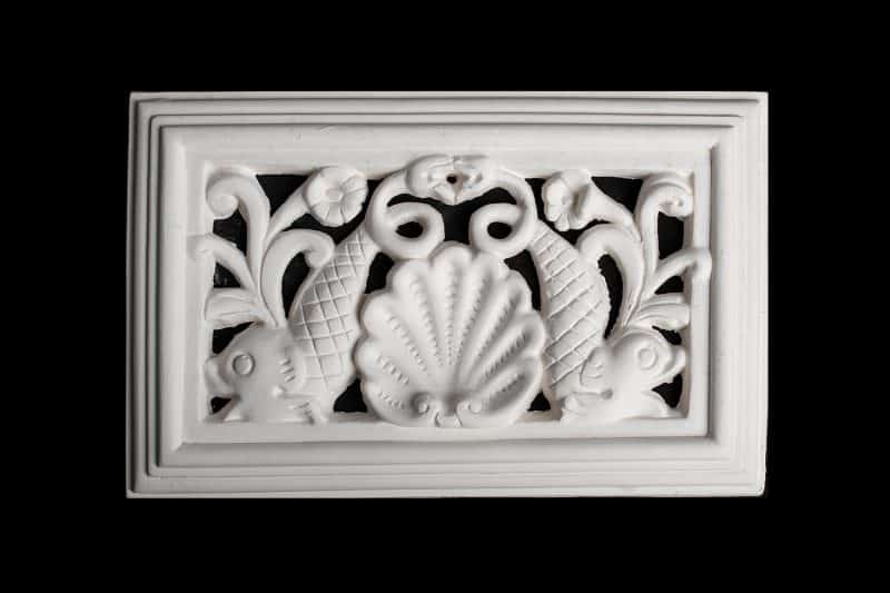 V51 Fish and Shell Wall Vent