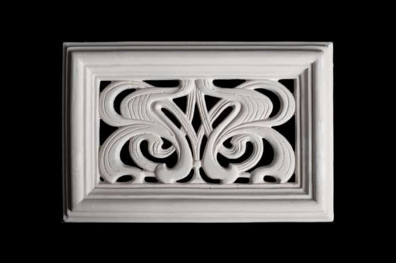 V63 Art Nouveau Waterfall Wall Vent