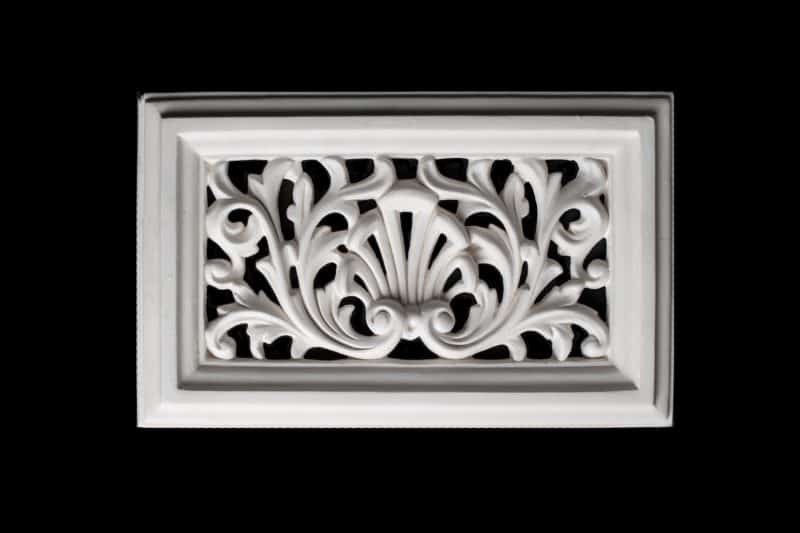 V65 Large Open Shell Wall Vent